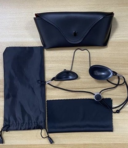 Titanium metal eye shield — derma consumable supplier in Dubai, UAE